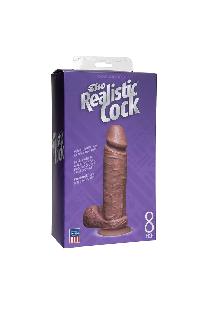 Doc Johnson Realistic Cocks Inch Mullato Dildos